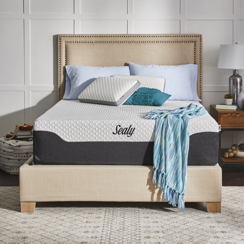 Sealy Cool Clean 14 Plush Hybrid Mattress Reviews Wayfair